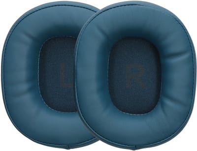 kwmobile 2x oorkussens geschikt voor OneOdio A70 - Earpads voor koptelefoon in donkerblauw