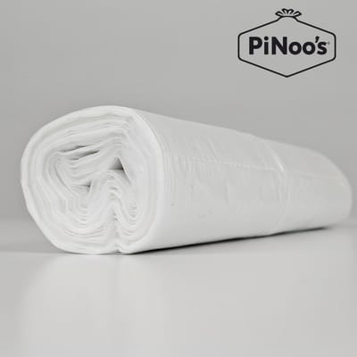 Transparante Vuilniszakken 10 Liter | 10 rollen à 50 zakken - HDPE-plastic | 10 My | 36x44 cm - Pedaalemmerzakken 10 liter, Afvalzakjes 10 liter, Vuilniszakjes 10 liter (03604401110)