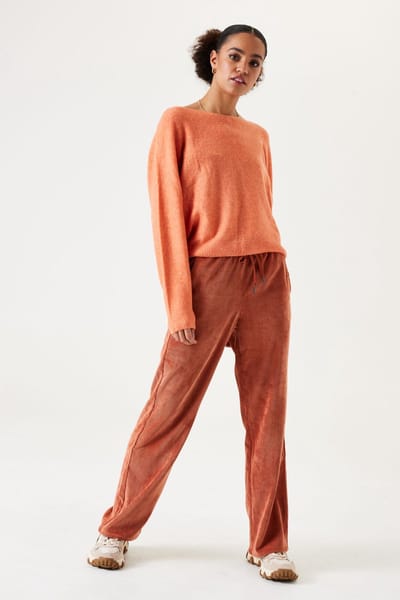 GARCIA T40313 Dames Wide Fit Broek Oranje