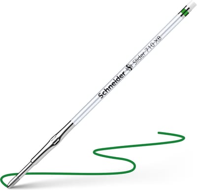 Schneider balpenvulling - Slider 710 - penpunt XB - groen - S-171004