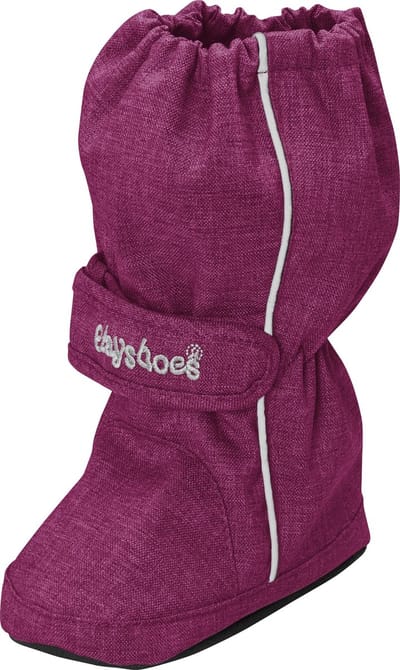 Playshoes - Thermische winterlaarzen voor kinderen met trekkoord - Rood - maat 16-17EU