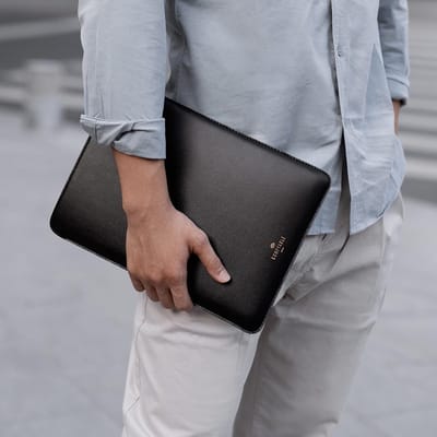 laptophoes laptop sleeve aktetas,