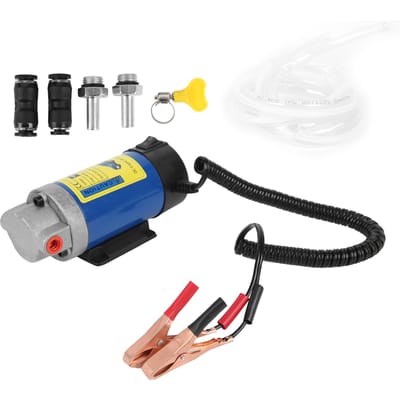12V Olieoverdrachtspomp 1-4L MIN 100W Vloeistofwissel Afzuiger voor Auto Motorfiets Boten