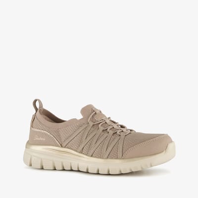 Skechers Graceful - Purecrush dames sneakers beige