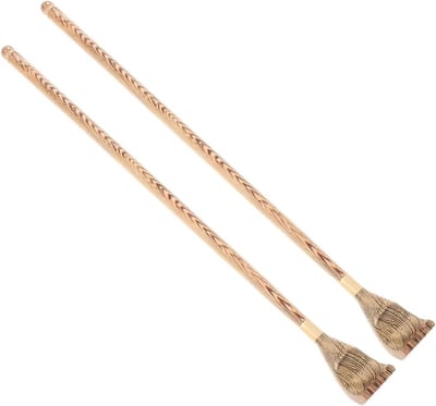 MK Stoer -Houten Rugkrabbers - Rug Krabpaal - Lichaam Jeuk - Draagbaar - Ontspannend - Geschikt voor Rug - 2 Stuks - Houten Rugkrabbers - Lange Greep - Ontlasting Gereedschap