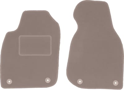 Beige voormatten voor: Audi A6 C5 avant, stationwagon, sedan, quattro, allroad (1997-2005)