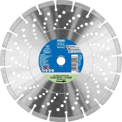 PFERD TOOLS 68000045 Ds Sg Diamanten doorslijpschijf Diameter 300 mm Boordiameter 20 mm 1 stuk(s)