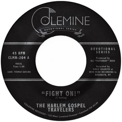 Harlem Gospel Travelers - Fight On! (7" Single) (Coloured Vinyl) (Coloured Vinyl) (Limited Edition)