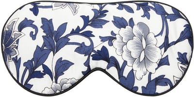 Slaapmasker - Oogmasker - Ontspannen slapen - Natuurlijke zijde - 21.5 cm lengte - Doorzichtig