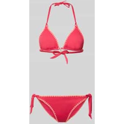 Bikini met Stitchings en Vetersluiting