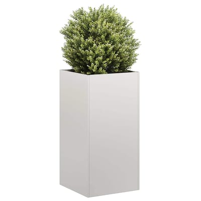vidaXL Plantenbak 40x40x80 cm roestvrij staal