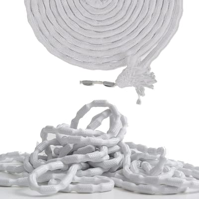 Loodband voor gordijnen, 5 meter lang, zwaar loodketting, gordijnverzwaarder