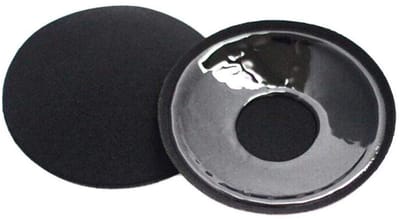 JHUBERS- Tepels Zelfklevend 2 Paar - Herbruikbaar - Wasbaar - Nylon/Silicon - Bloemvorm 8cm - Onder T-shirts/Bikini's - Tepeldekjes