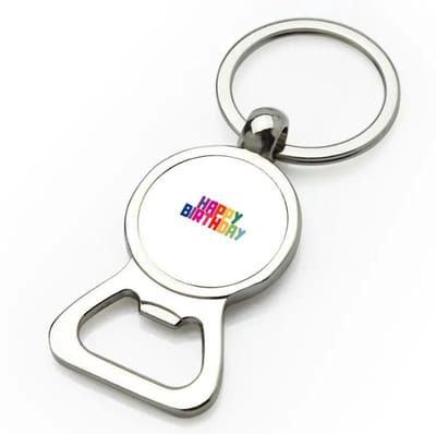 Akyol - happy birthday flesopener - Happy birthday - iemand die jarig is - de jarige - verjaardagscadeau - kado - geschenk - gift - leuke verjaardagscadeau - 9 bij 3 cm