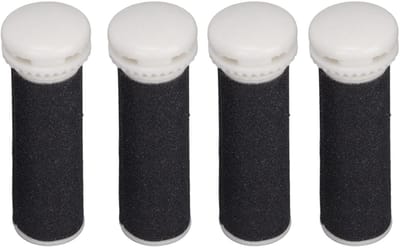 Dailygoods- Voetvijlvervangingsroller 4 Stuks - Wasbare Herbruikbare Eeltverwijderingskop - Micro-pedi - Dode Huidcellen Verwijderen - Schurende Deeltjes - Perfecte Gebruikservaring - Pedicurekop