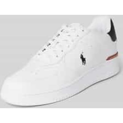Sneakers met vetersluiting