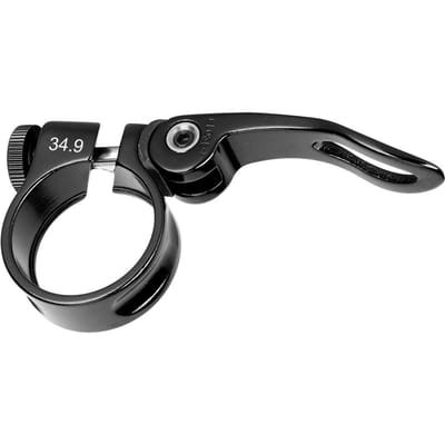 Aluminiumlegering Duurzaam 34.9MM Mountainbike Snelspanner Zadelpenklem Racefiets Buisfixeerklem Wielersport zwart