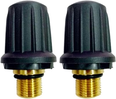 Veiligheidsslot Stoomreiniger - Ventieldop O-ring - Stoomreiniger Onderhoud - Perfecte Compatibiliteit - 12x10x6 cm - Zwart