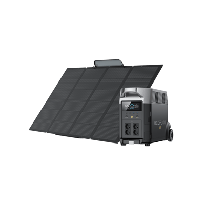 EcoFlow DELTA Pro Solar Generator (Portable PV400W)