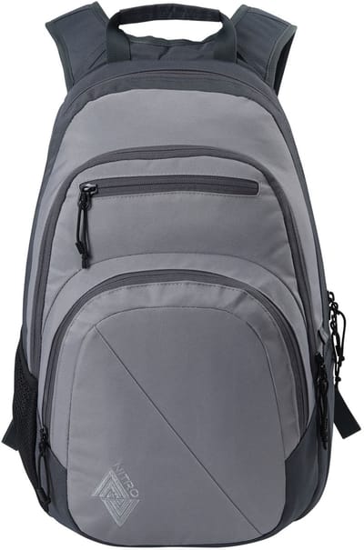NITRO Laptop rugzak Rugzak met laptopvak Daypacker Collection Stash 29 Backpack Graphite Grijs
