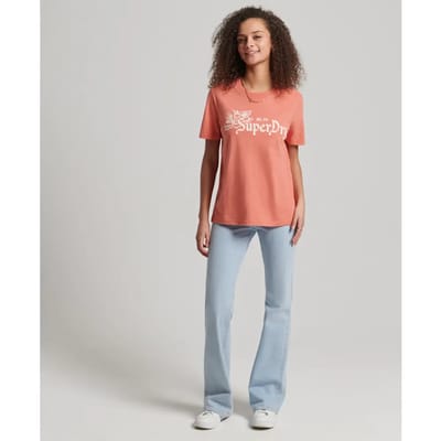 Superdry Dames tshirt VINTAGE PRIDE IN CRAFT TEE