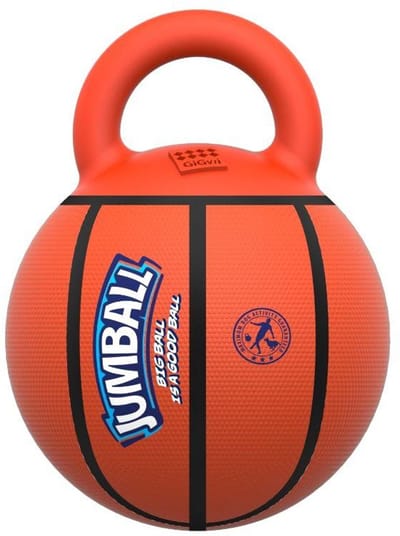 Bubimex - Basketbal met handvat - Speelbal - voor honden
