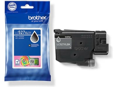 Brother LC527XLBK inktcartridge 1 stuk(s) Origineel Hoog (XL) rendement Zwart