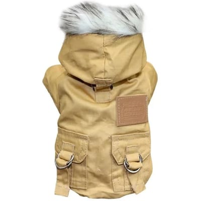 Vêtements d'hiver pour chiens, manteau pour chiots, veste pour petits et moyens chiens, épais et chaud, sweat à capuche pour chihuahua, yorkshire S