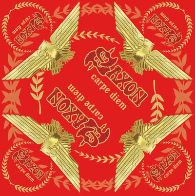 Saxon - Carpe Diem Bandana - Rood