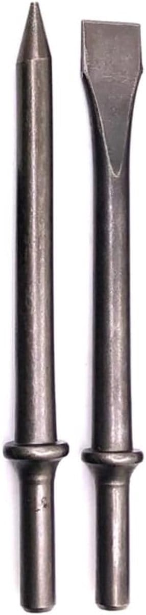 Luchtbeitel Set - Pneumatisch Gereedschap - Materiaal Bewerken - Krachtige Grinding - 175mm Lengte - Metaal