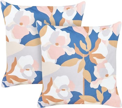 Tuinkussens Sierkussens - Buitenkussens Set - Buiten Zitten - Waterbestendige Hoezen - 45 x 45 cm - Meerkleurig