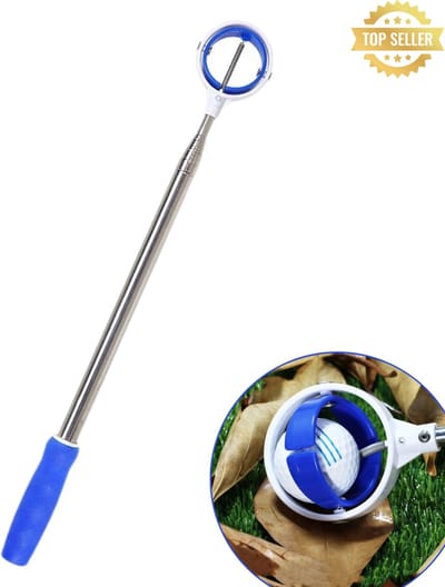 Duurzame Golfbalhengel - 3.65 meter uitgeklapt - 0.50 meter ingeklapt - Ball retriever - Golfaccesoires - Golfhengel - Golfbal hengel - Golf hengel