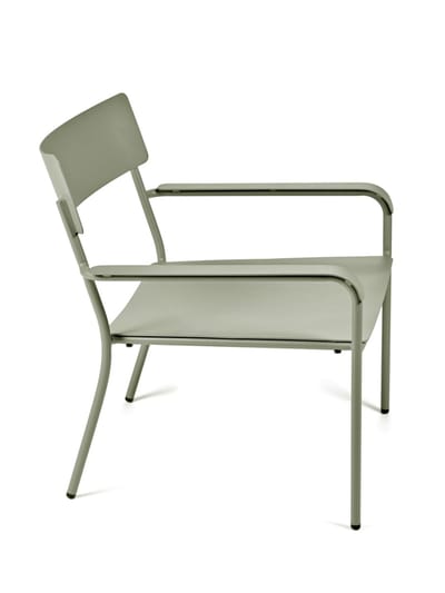 Serax Vincent Van Duysen August Fauteuil met armleuningen Zwart 64x60x70H