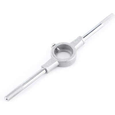 Kit d'outils manuels de taraudage et de coupe de filetage extérieur 11 pièces gray