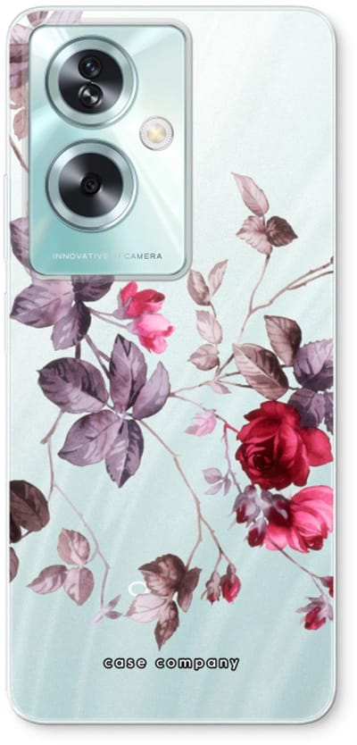 Case Company® - Hoesje geschikt voor Oppo A79 hoesje - Mooie bloemen - Soft Cover Telefoonhoesje - Bescherming aan alle Kanten en Schermrand
