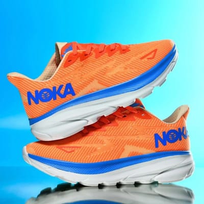Heren Hardloopschoenen Jogging Trainer Race Buiten Demping Luxe Schoenen Ademend Koppel Antislip Sneakers Mesh Off-road Schoenen 41 white