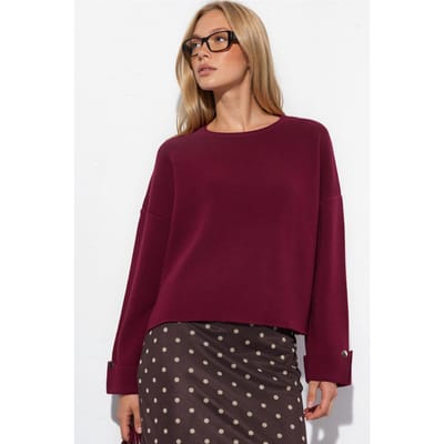 Knop Gedetailleerde Breisweater