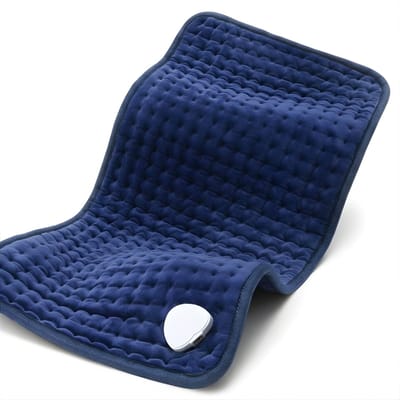 AHD® Warmtekussen - Warmtekussen Oplaadbaar - Warmtekussen Elektrisch - Blauw - 31cm x 10cm x 10cm