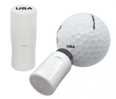 Asbri Golf Ball Stamp Ballmarker USA