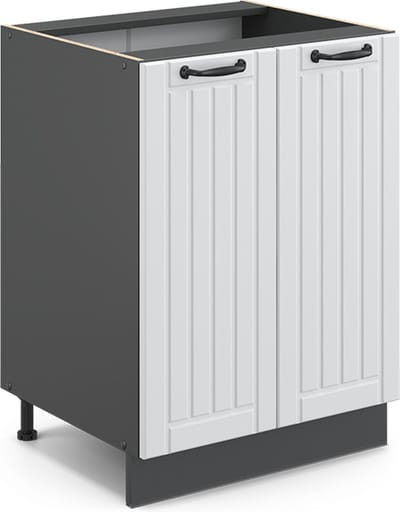 Vicco Fame-Line Keukenonderkast – 60 cm, WB Eik Wit Landhuis