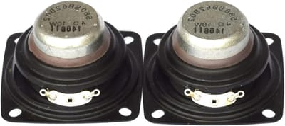 2 Inch Luidsprekers - Boombox Unit - DIY Geluid - Volledig Bereik - 55mm - Zwart