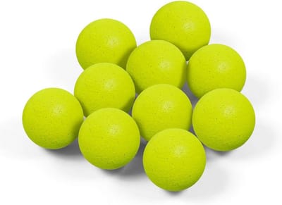 Set van 10 Kurken Tafelvoetbalballen 35mm voor Exacte Controle