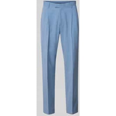 Straight fit Pantalon met persplooien