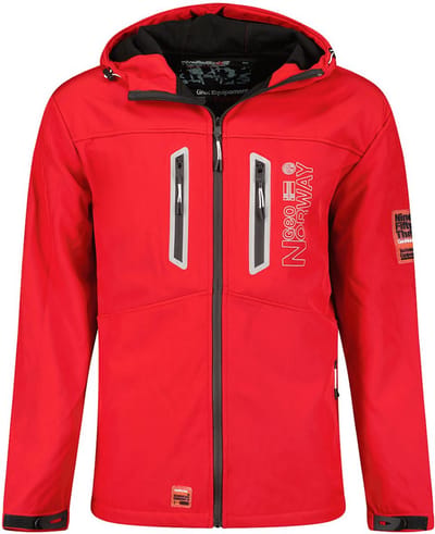 Geographical Norway Softshell Jas Heren Trevar Rood - S