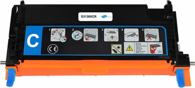 Dell 593-10290 - Toner Cyaan - 9000 pagina's - Huismerk Compatible - Geschikt voor Dell 3130 Dell 3130cn Dell 3130cnd - D3130XCR alternatief - Dell toner