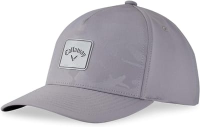Golf Pet Cap met Stretch Stof en Silicone Logo voor Heren en Dames