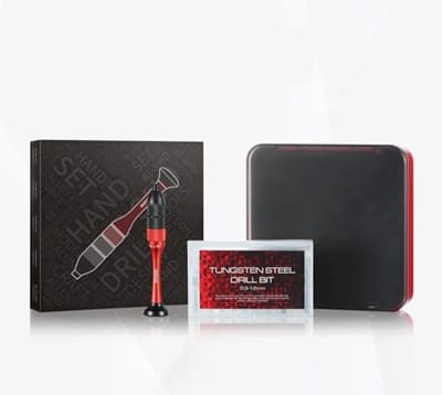 Precisie handboorset voor hobby en modellen – 10 stuks in verschillende maten 0,3 mm tot 1,2 mm