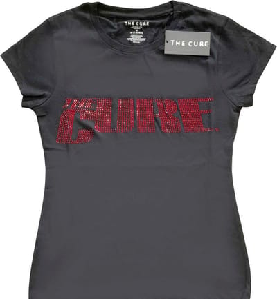 The Cure - Logo Dames T-shirt - 2XL - Zwart