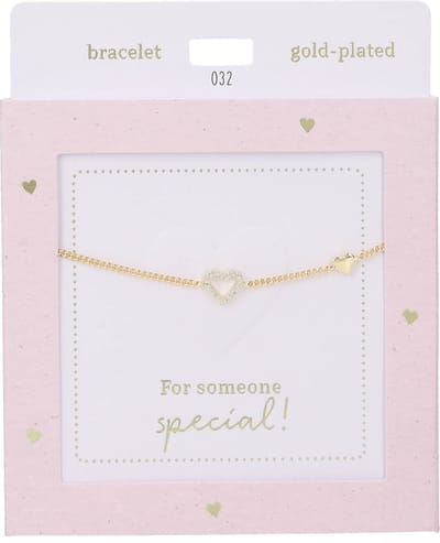 Depesche - Armband "Heart of Gold" - mot. 032 - Heart - gold