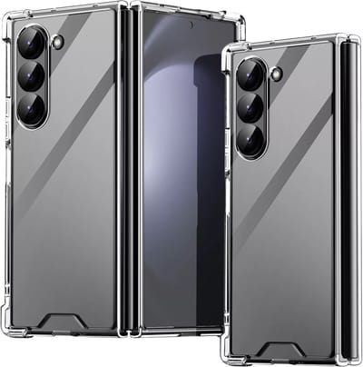 Shockproof Hoesje geschikt voor: Samsung Galaxy Z Fold 6 - Anti Shock Silicone Transparant - ZT Accessoires